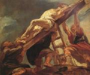 Peter Paul Rubens The Raising of the Cross (mk05) USA oil painting artist